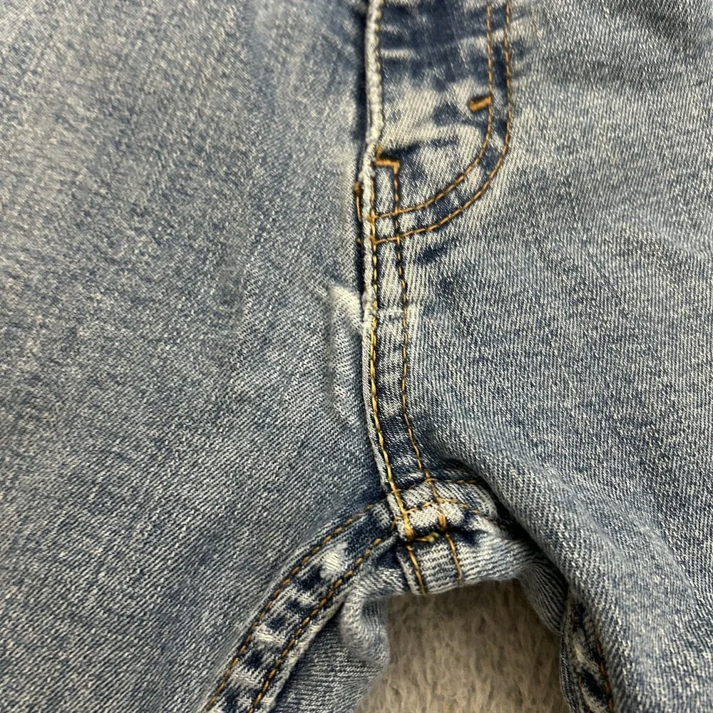 Levis Jeans Mens 31x30 Blue Denim 511 Slim Straight American Light Wash Stretch